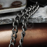 Vintage Me VS Me Stainless Steel Dumbbell Bracelet