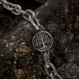 Vintage Stainless Steel Viking Necklace | Gthic.com