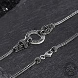 Vintage Sterling Silver Foxtail Chain | Gthic.com