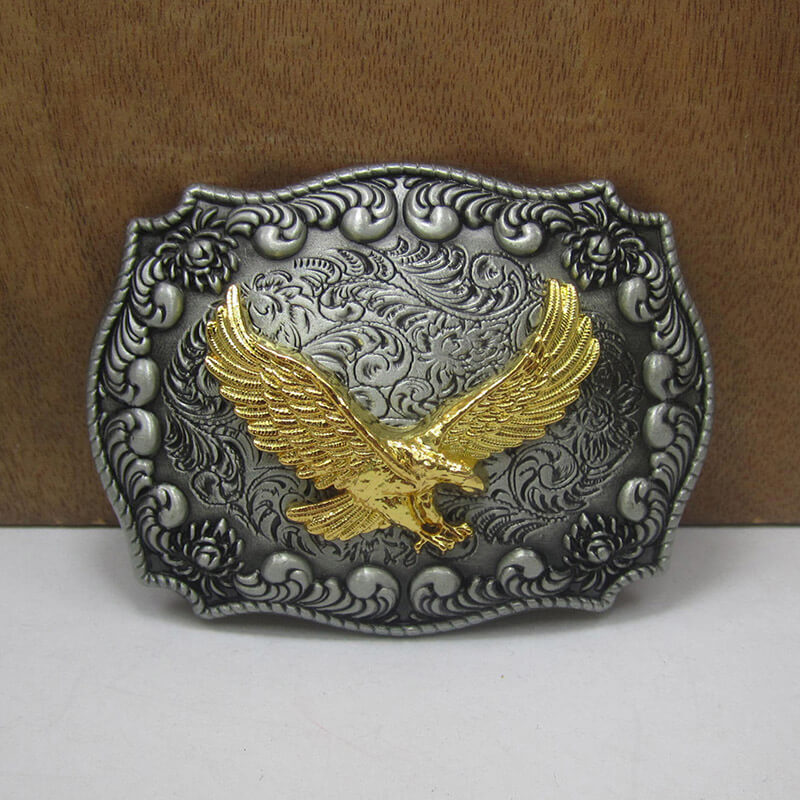 Western Cowboy Flying Eagle Zinc Alloy Belt Buckle