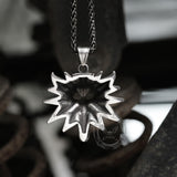 Wild Hunt Wolf Head Stainless Steel Pendant04 | Gthic.com