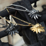 Wild Hunt Wolf Head Stainless Steel Pendant | Gthic.com