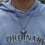 Wild Hunt Wolf Head Stainless Steel Pendant