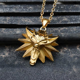 Wild Hunt Wolf Head Stainless Steel Pendant | Gthic.com