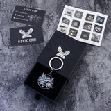 Witcher Wild Hunt Wolf Zinc Alloy Key Chain