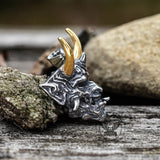 Yokai Oni Stainless Steel Pendant
