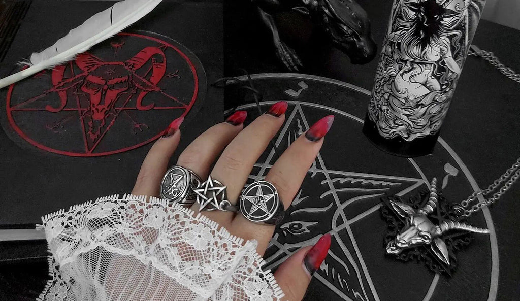 Sigillo Di Baphomet Rosso Il Sigillo Di Baphomet Illustrazione Del Sigillo Di Baphomet Rosso Il Sigillo Di Baphomet Illustrazione Del
