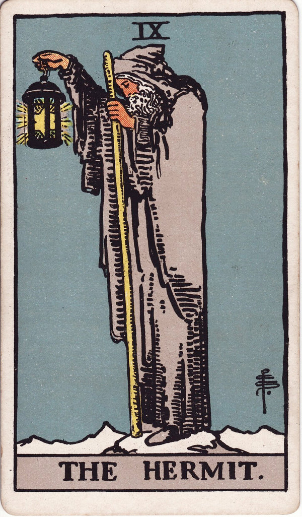 The Hermit Tarot-Gthic.com