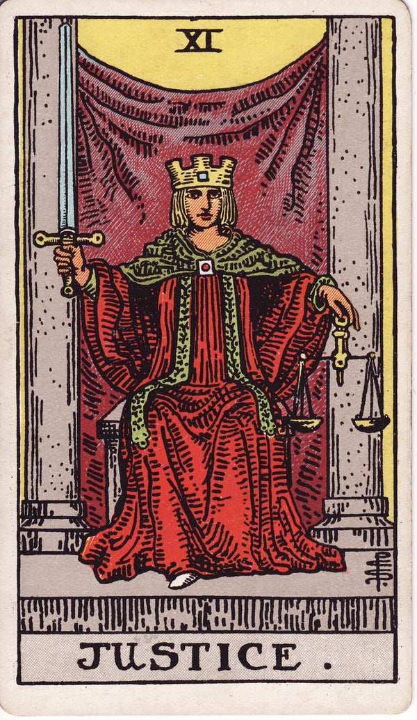 Justice tarot-Gthic.com