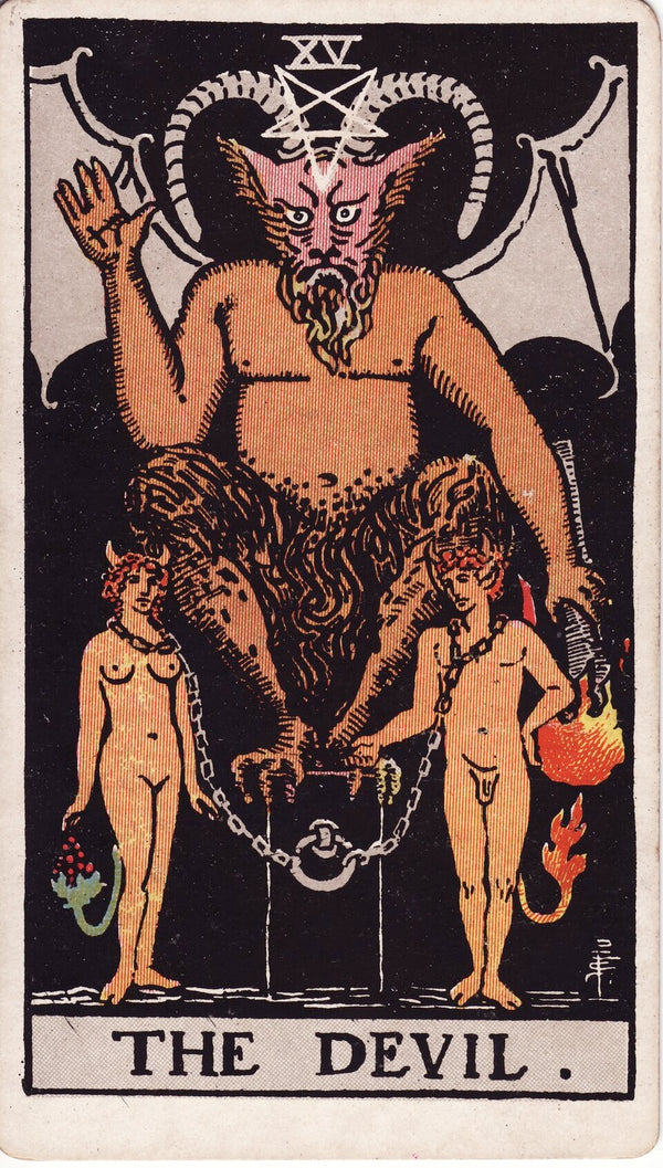 the devil tarot-Gthic.com