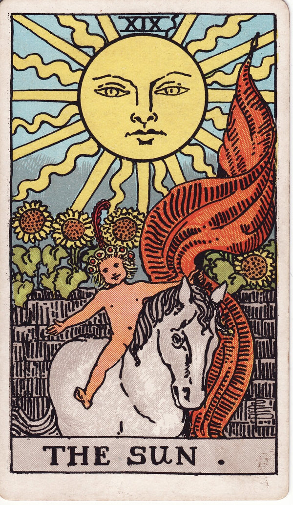 the sun tarot-Gthic.com