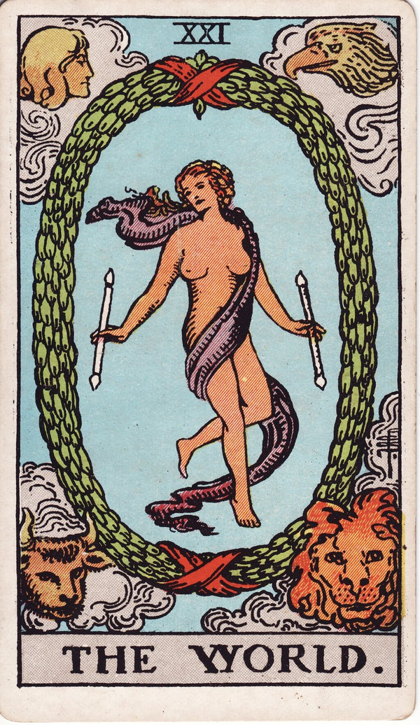 the World tarot-Gthic.com