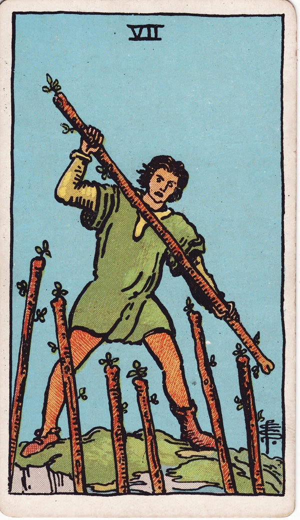 The Seven of Wands-Gthic.com