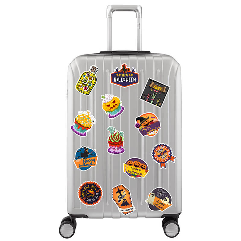 100 pegatinas multiusos con temática de Halloween.