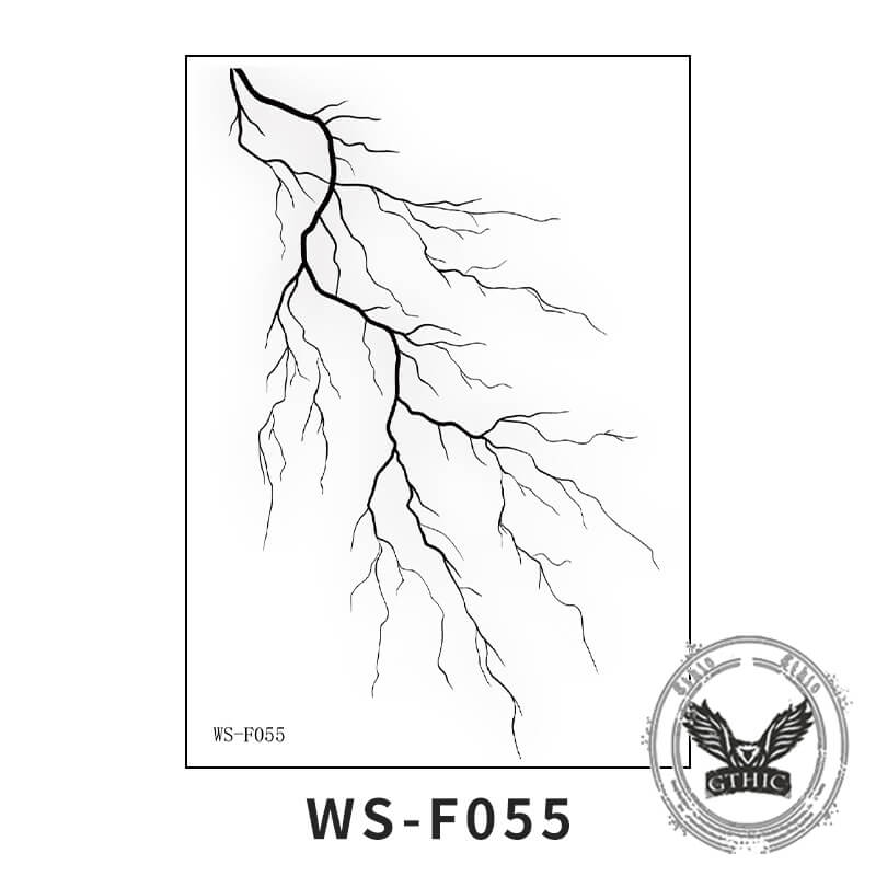 10 Pcs Halloween Blood Vessel Temporary Tattoo Stickers