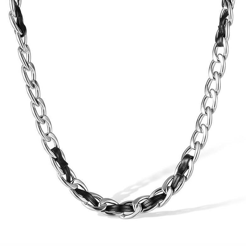 10mm Minimalist Stainless Steel Cuban Chain Necklace