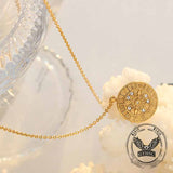 12 Constellation Pointer Stainless Steel Pendant