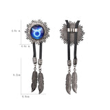 12 Constellations Sun Alloy Bolo Tie