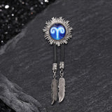 12 Constellations Sun Alloy Bolo Tie 01 | Gthic.com