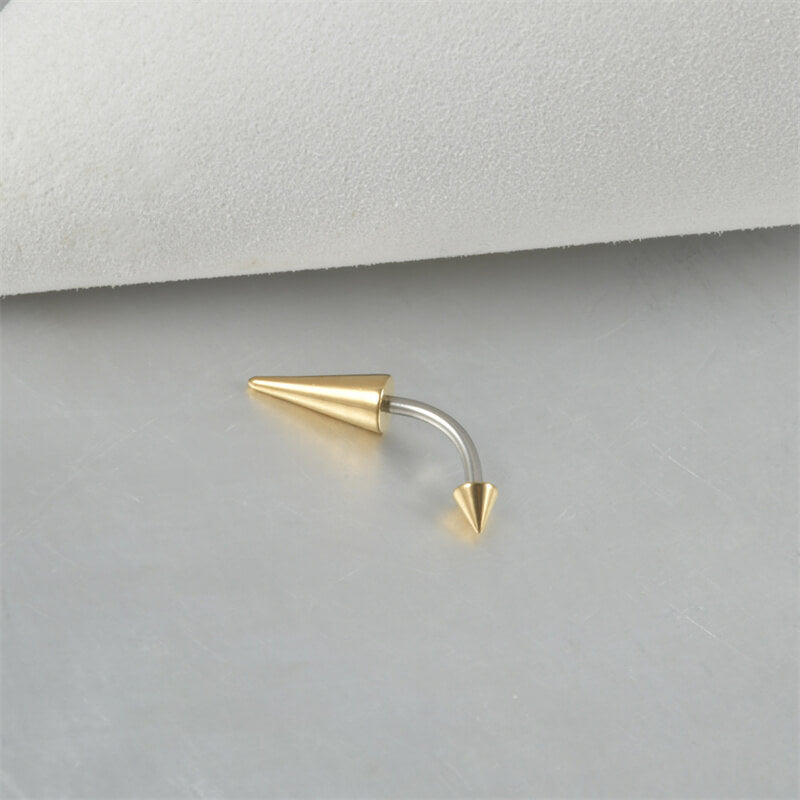 16G Curved Barbell Eyebrow Piercing | Gthic.com