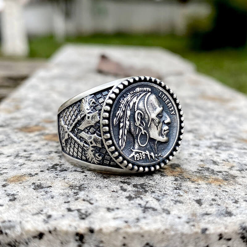 Buffalo hot sale coin ring