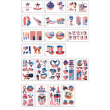 20 Pcs Independence Day American Flag Temporary Tattoo Stickers | Gthic.com