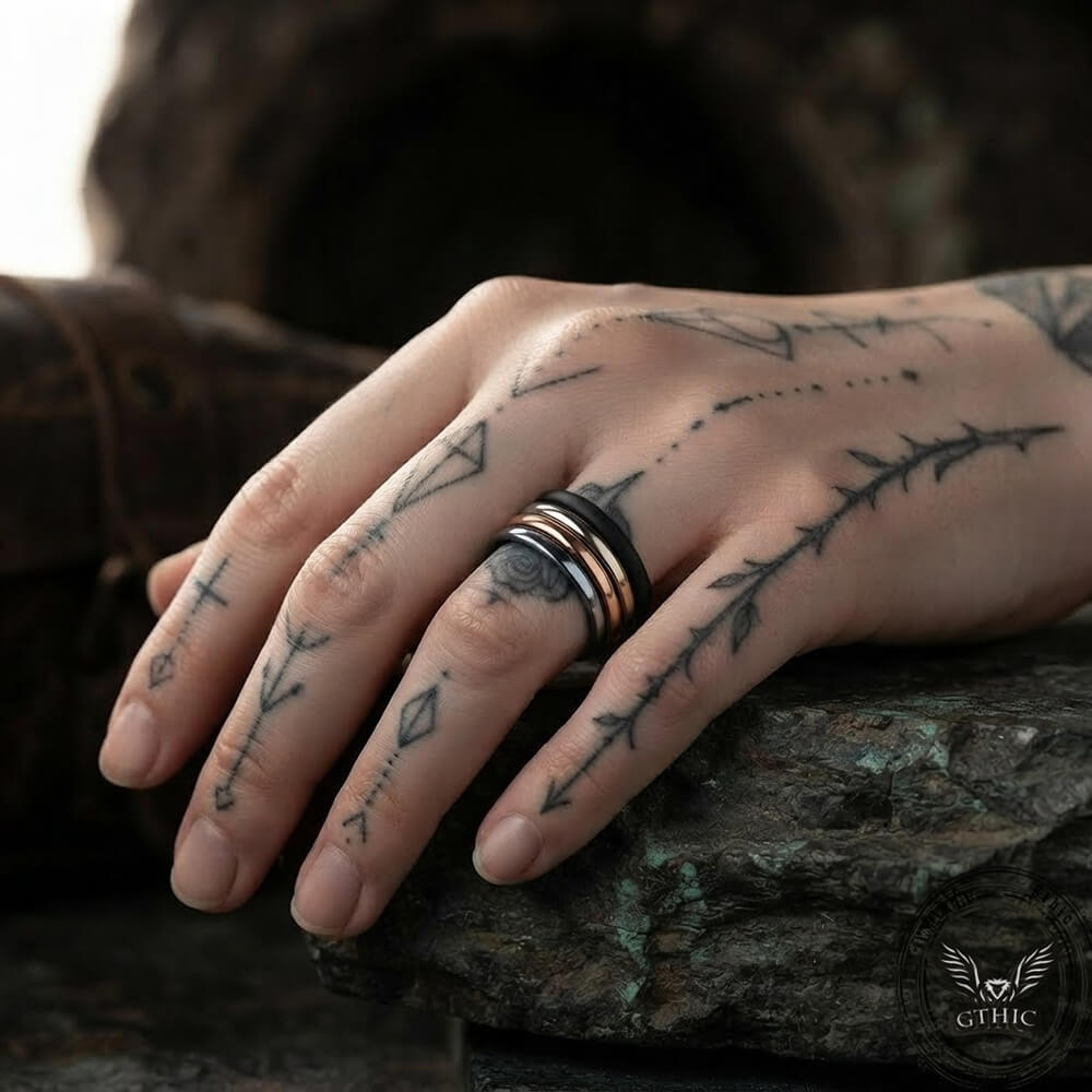 2mm Minimalism Titanium Band Ring