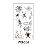 3D Scary Spider Halloween Temporary Tattoo Stickers | Gthic.com