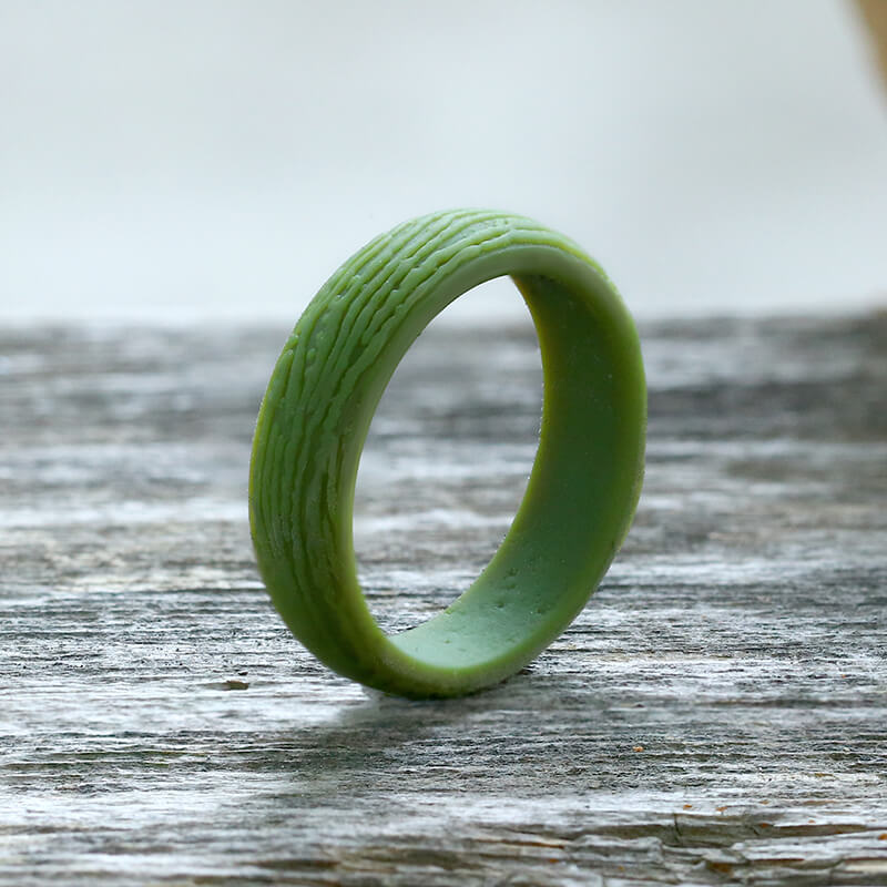 5.7 mm Width Engagement Silicone Ring Set