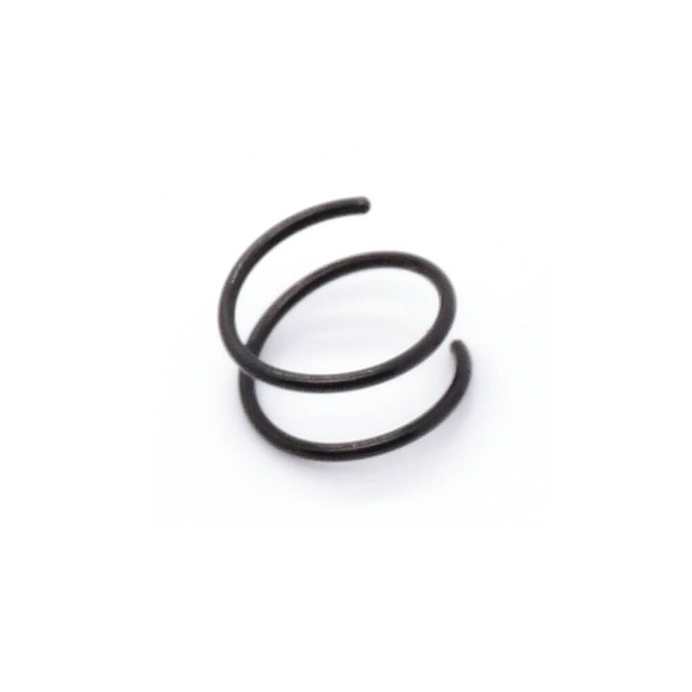 5 Pcs Simple Double Spring Stainless Steel Nose Ring Set