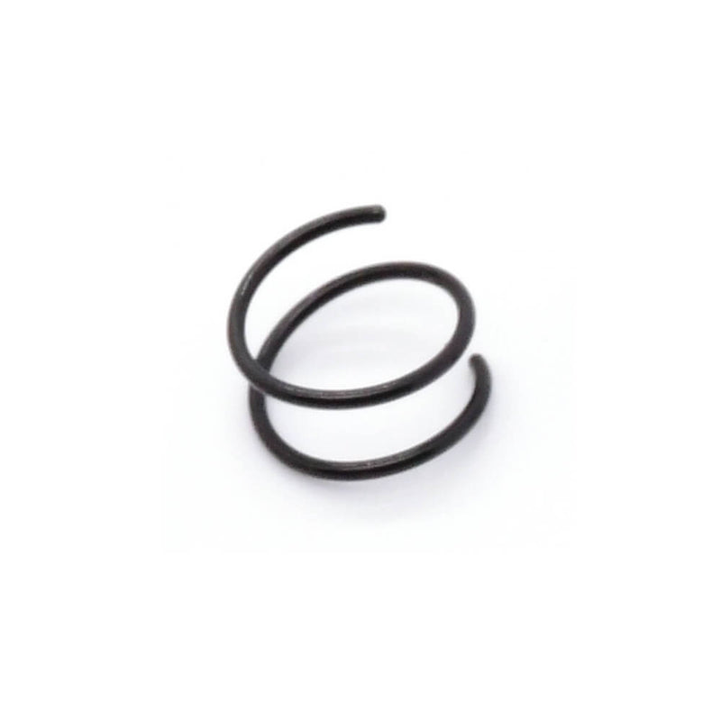 5 Pcs Simple Double Spring Stainless Steel Nose Ring Set
