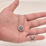 8-pointed Star Zircon Stainless Steel Necklace