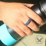 8 mm Meander Silicone Sports Ring