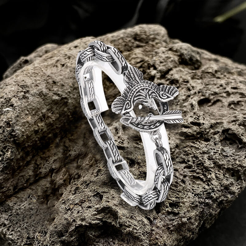 Eagle Arrow Stainless Steel Bracelet | Gthic.com