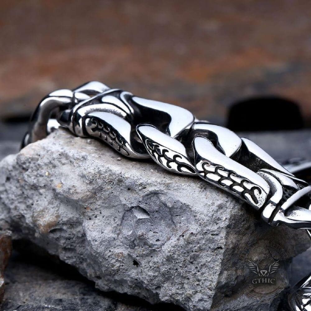 Classic Viking Totem Stainless Steel Bracelet