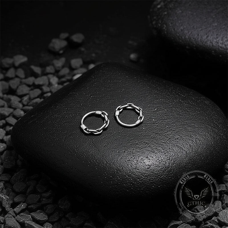 Simple Chain Ring Stainless Steel Nose Ring