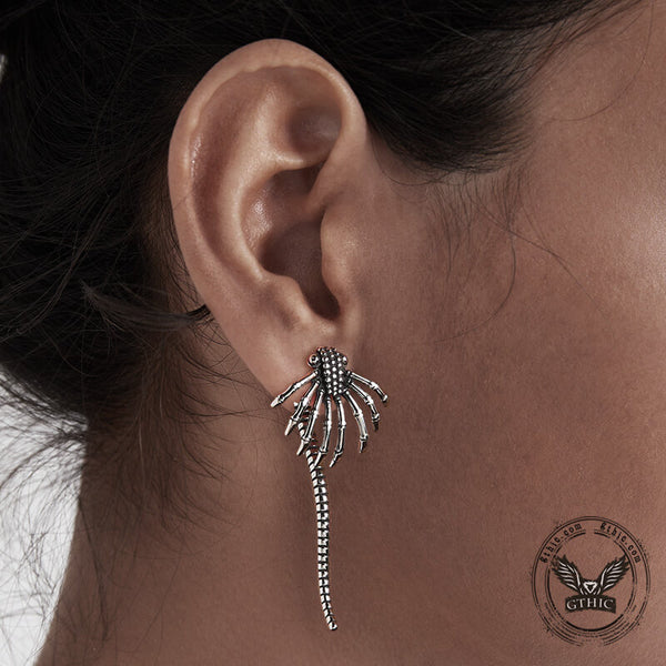 Alien Insect Stainless Steel Earrings | Gthic.com