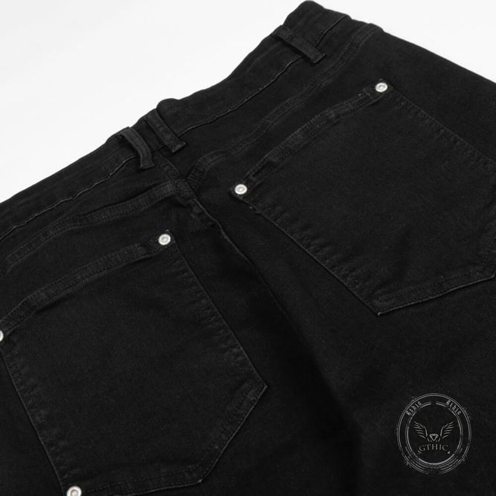 American-Style High-Street Wide-Leg Slight-Flare Cargo Pants