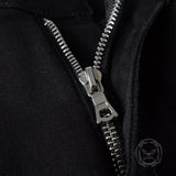American-Style Patched Slim-Fit Biker Skinny Jeans