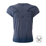 American-Style Street Slim-Fit Washed Distressed T-Shirt