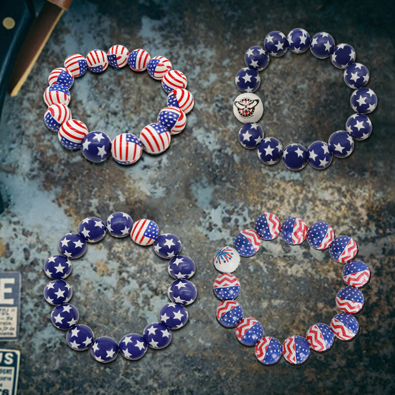 Crystal Flag Bracelets crystal-flag-bracelets
