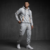 American Fleece-Lined Hooded Jacket And Cargo Pants Set | Gthic.com
