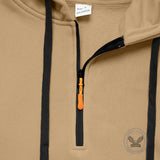 American Fleece-Lined Hooded Jacket And Cargo Pants Set
