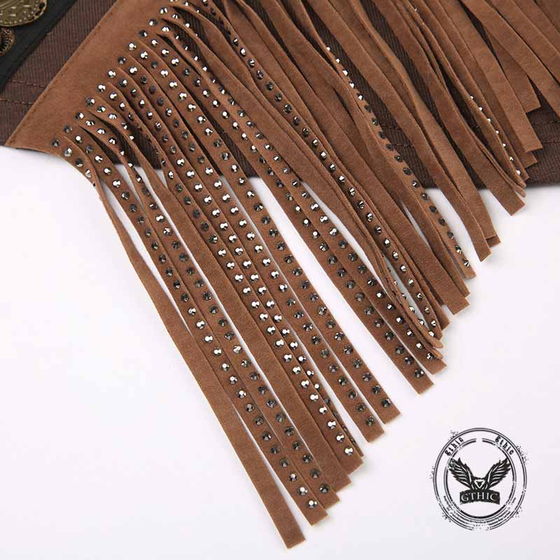 Bustier corsé de cuero de encaje negro