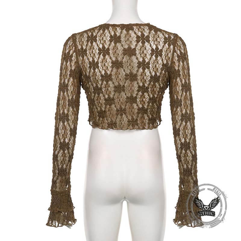 Bustier corsé de cuero de encaje negro