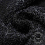 American Retro Detachable Fur Collar Pullover Sweater