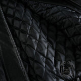 American Retro Fur Collar Versatile PU Leather Jacket