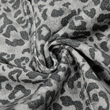 Pantaloni punk da uomo in cotone con stampa teschio patch