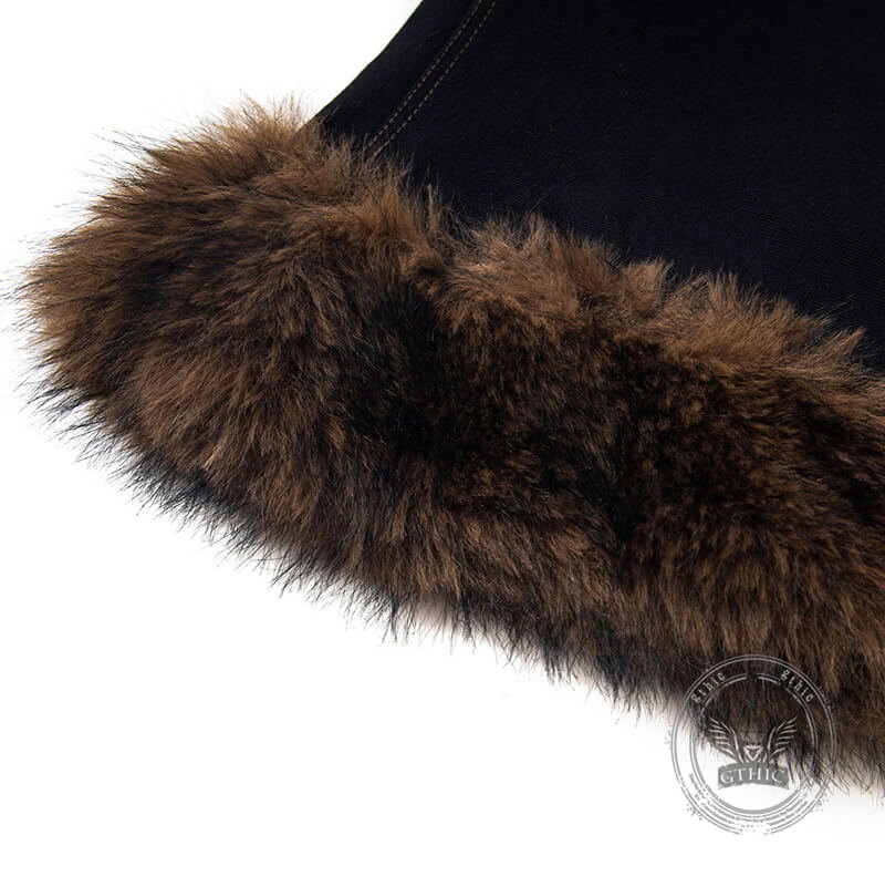 American Retro Slim-Fit Multi-Button Frayed Jeans