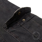 Pantalon Punk Homme en Coton Imprimé Crâne Patch